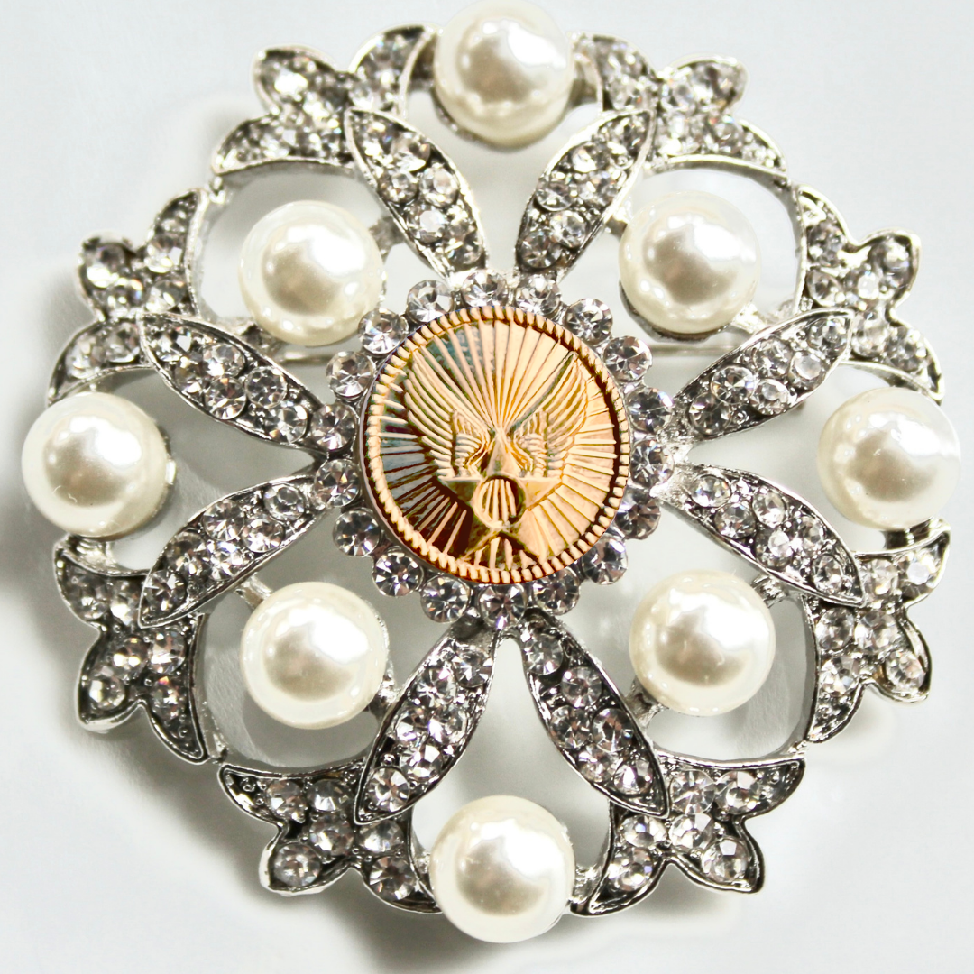 Air Force Gold Signature Brooch 24C