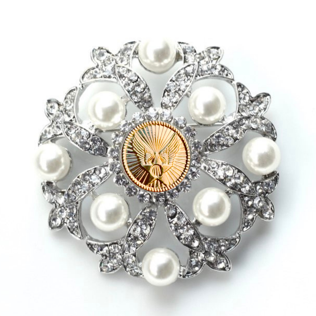 Air Force Gold Signature Brooch 24C