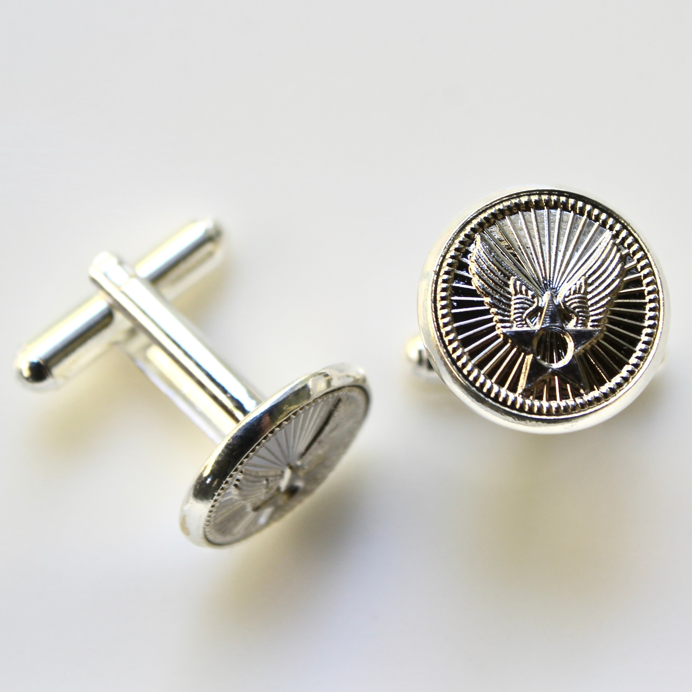Signature Silver Air Force Cufflinks