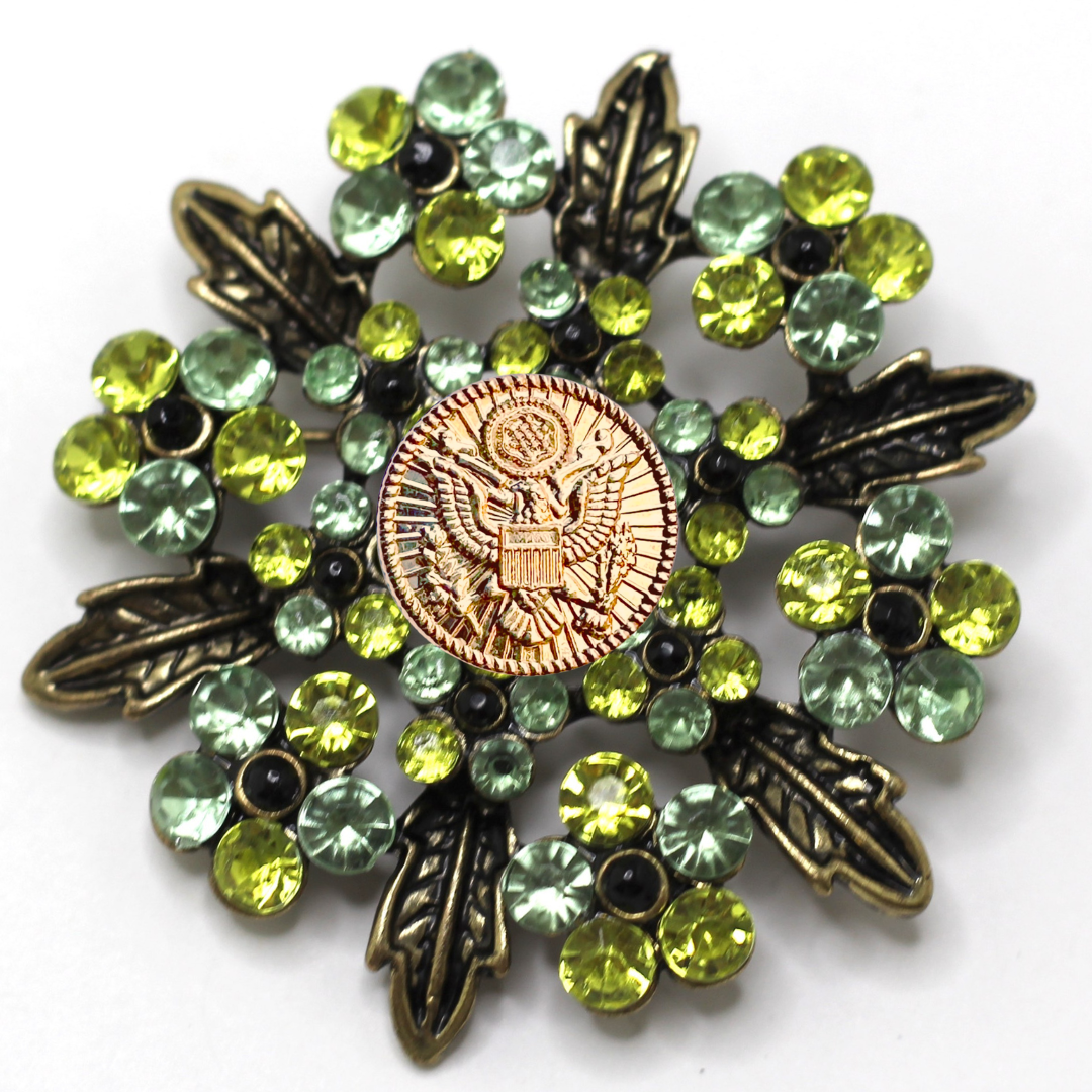 Army Gold Signature Brooch 8F