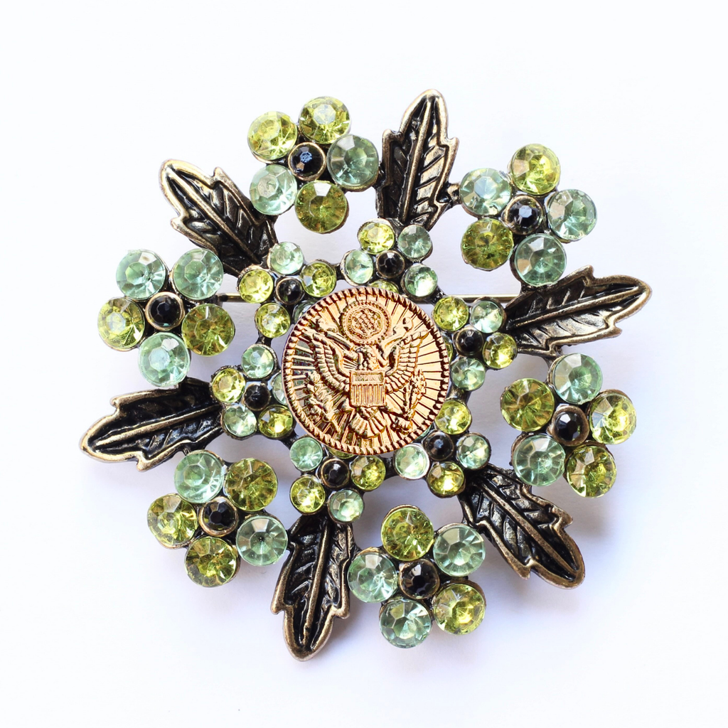 Army Gold Signature Brooch 8F