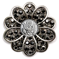 Army Silver Signature Brooch 14A