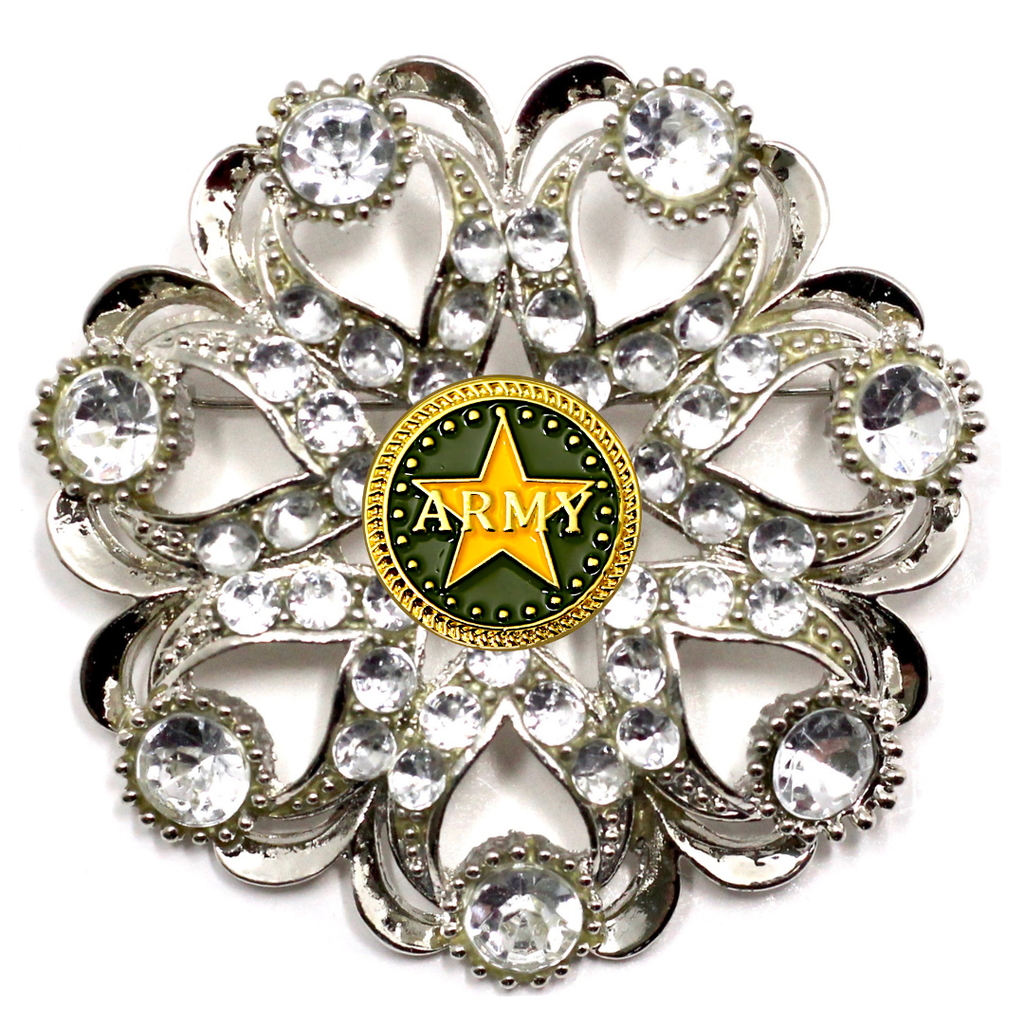 Army Brooch 11K