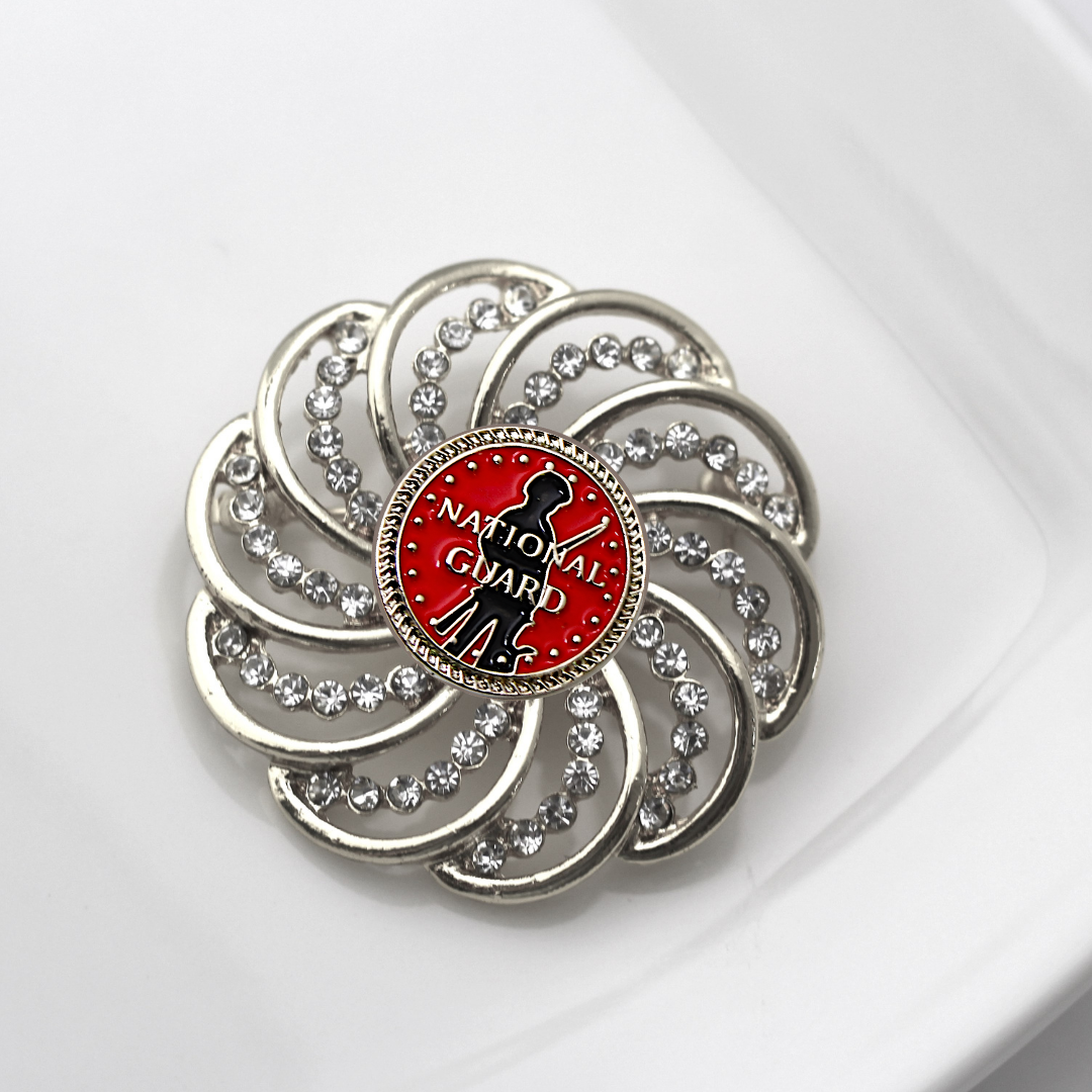 National Guard Brooch 12J