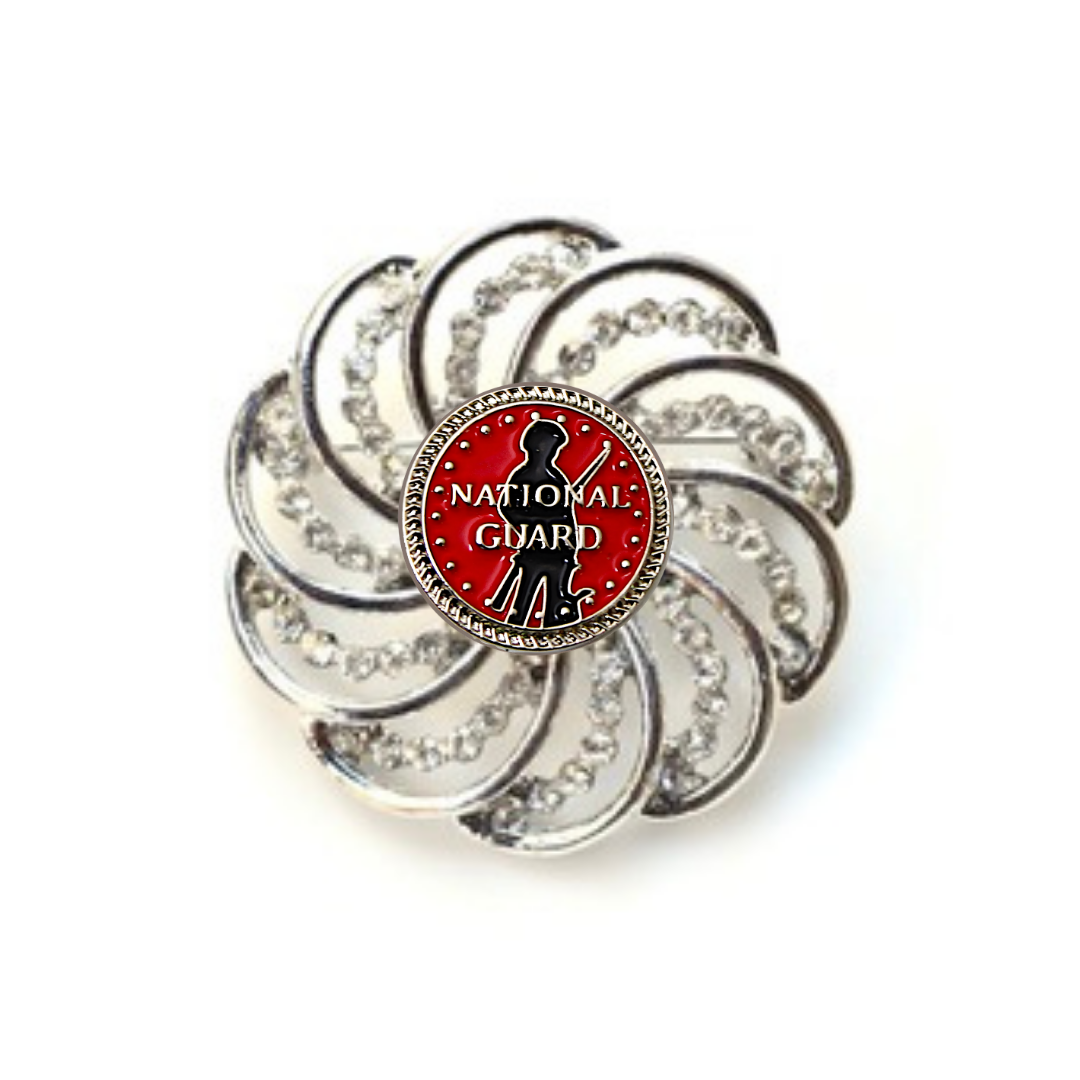 National Guard Brooch 12J