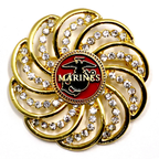 Marine Brooch 12K