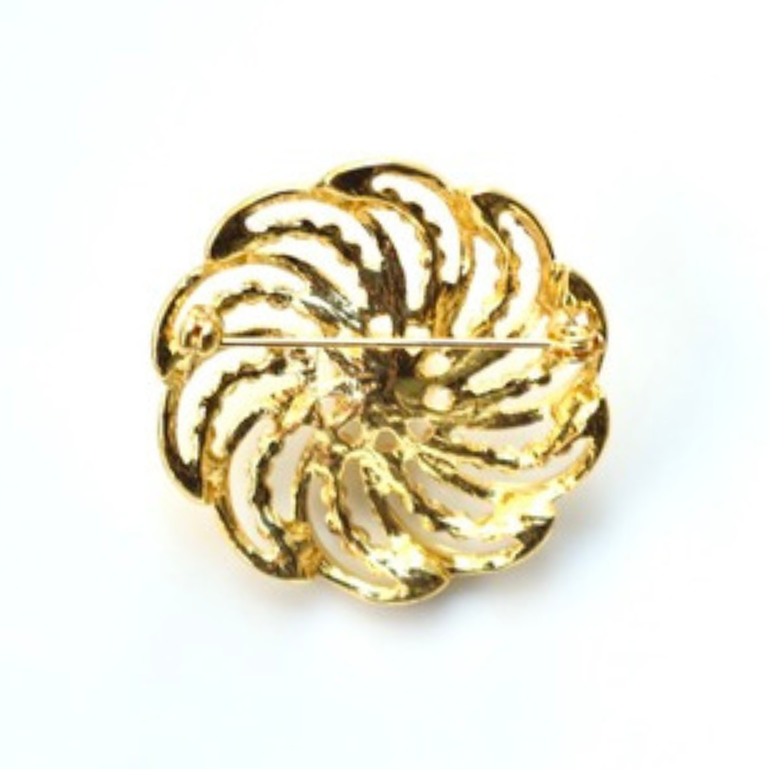 Marine Brooch 12K