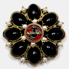 Marines Brooch 13A