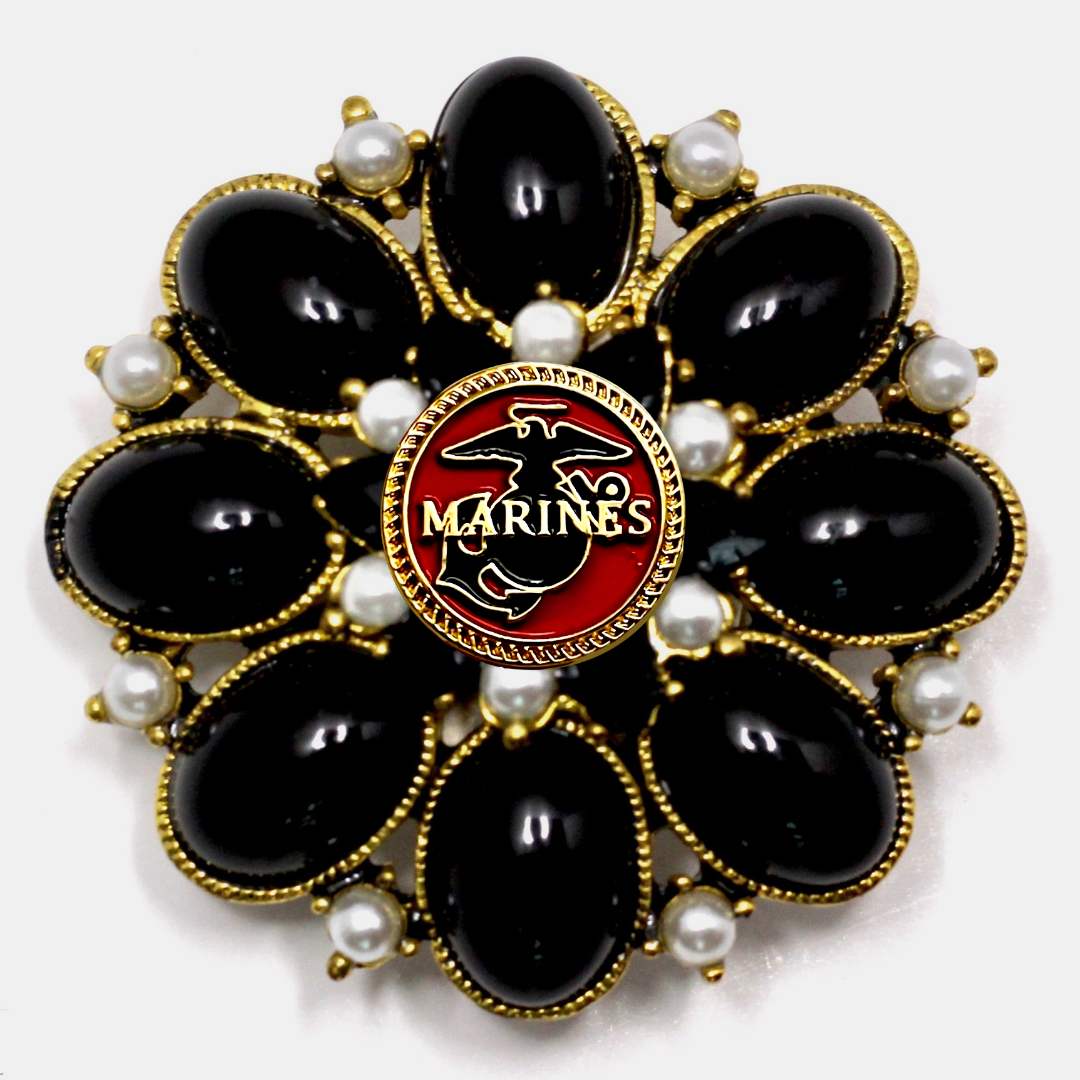 Marines Brooch 13A
