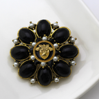 West Point Signature Enamel Brooch 13A