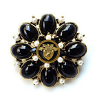 West Point Signature Enamel Brooch 13A