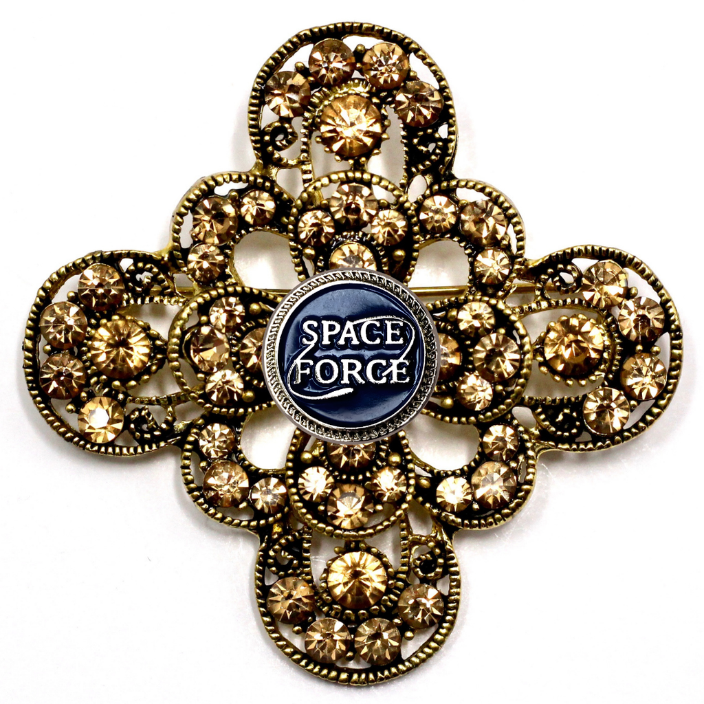 Space Force Brooch 13D