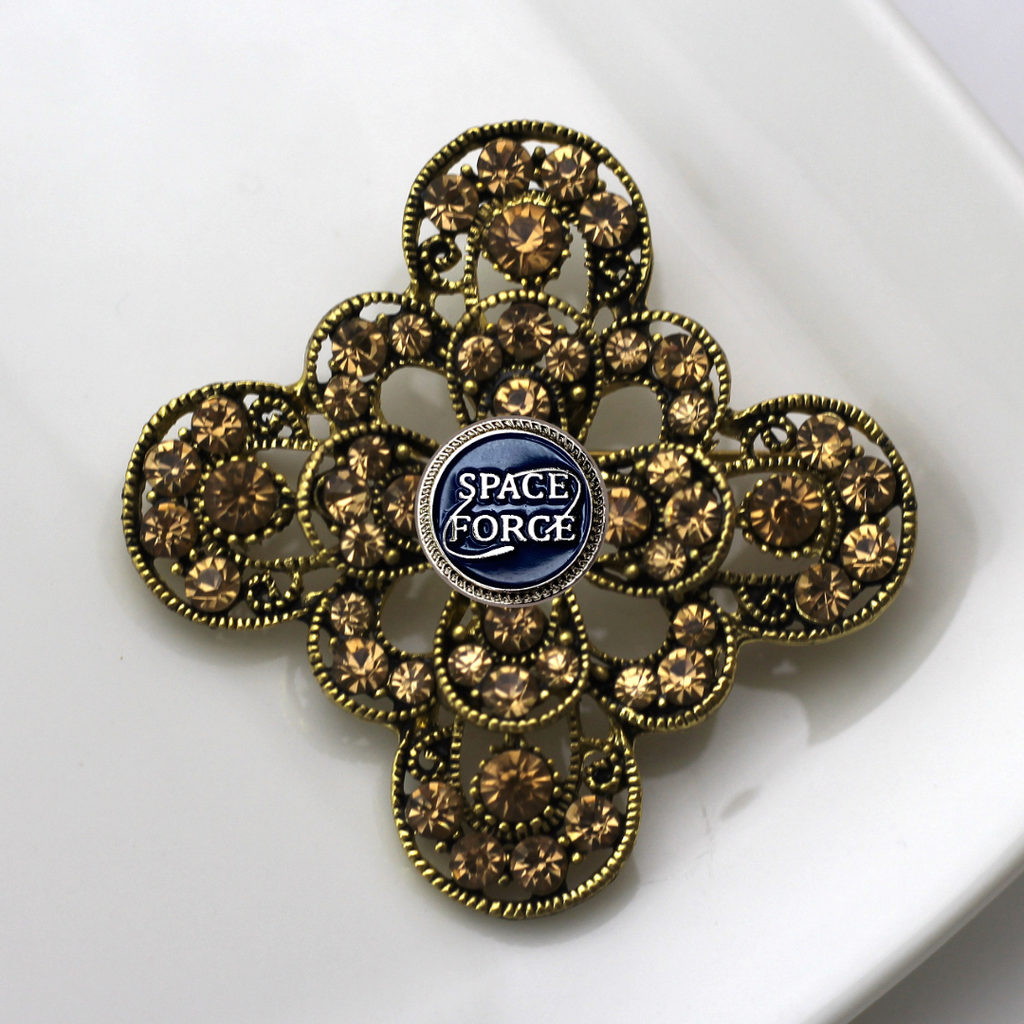 Space Force Brooch 13D
