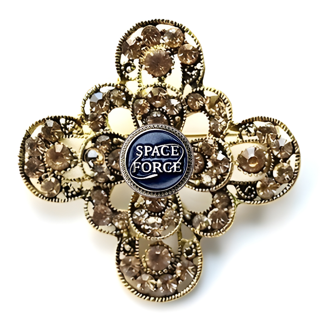 Space Force Brooch 13D