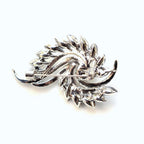 Coast Guard Silver Signature Brooch 14C