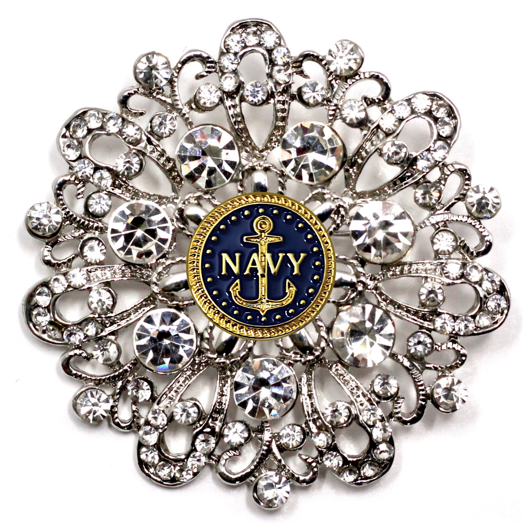 Navy Brooch 14i