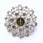 Navy Brooch 14i