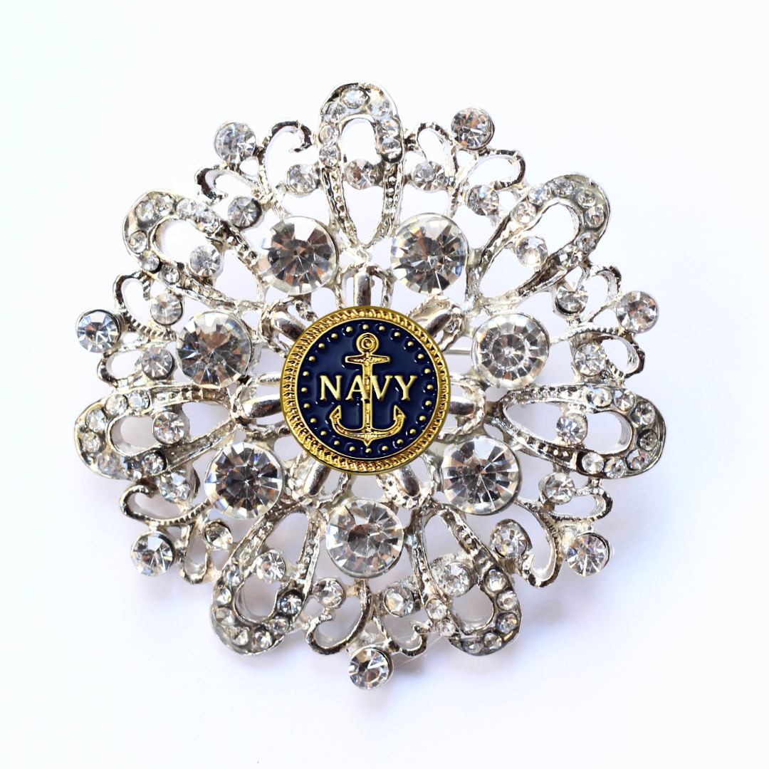Navy Brooch 14i