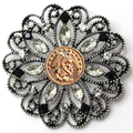 Marines Gold Signature Brooch 15D