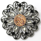 Marines Gold Signature Brooch 15D