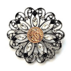Marines Gold Signature Brooch 15D
