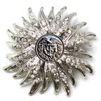 Coast Guard Silver Signature Brooch 15N