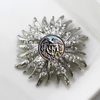 Coast Guard Silver Signature Brooch 15N