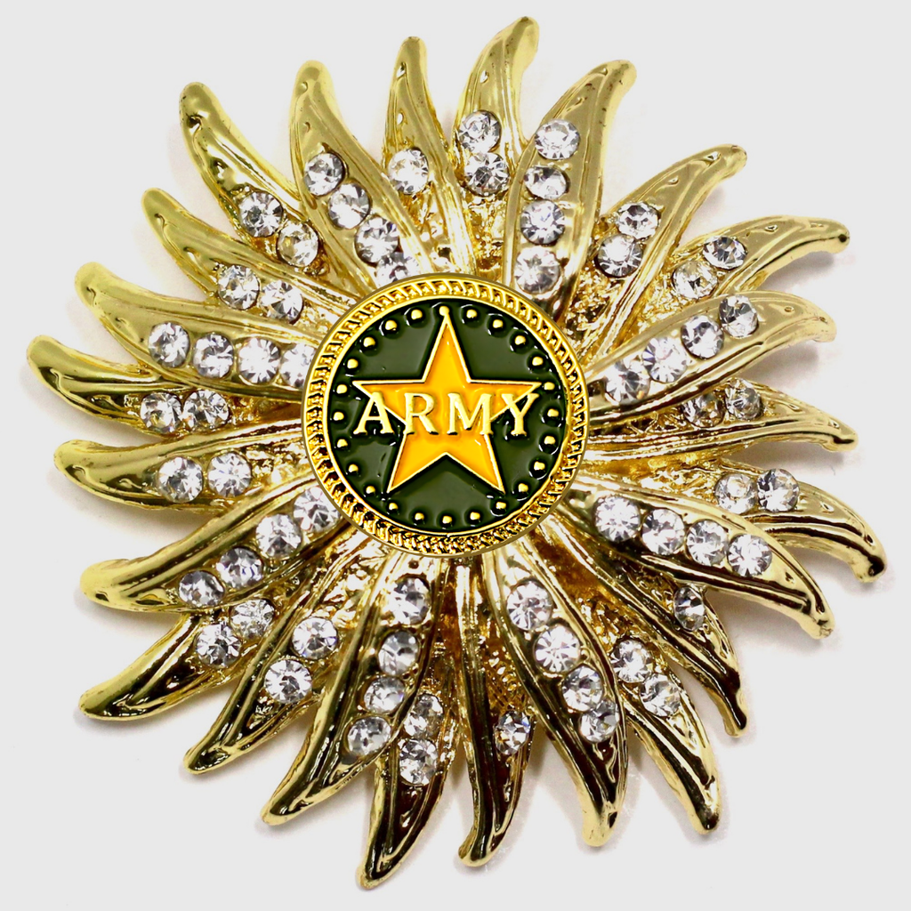 Army Brooch 15O
