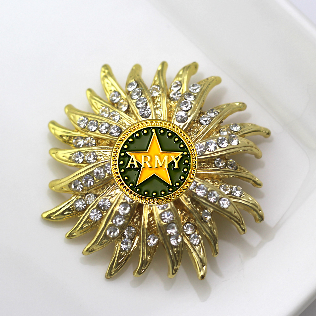 Army Brooch 15O