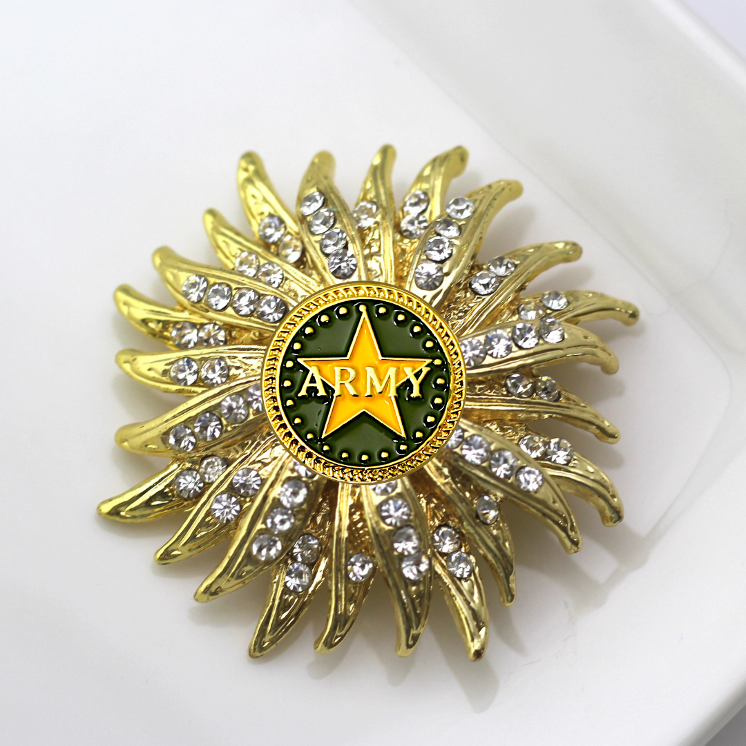 Army Brooch 15O