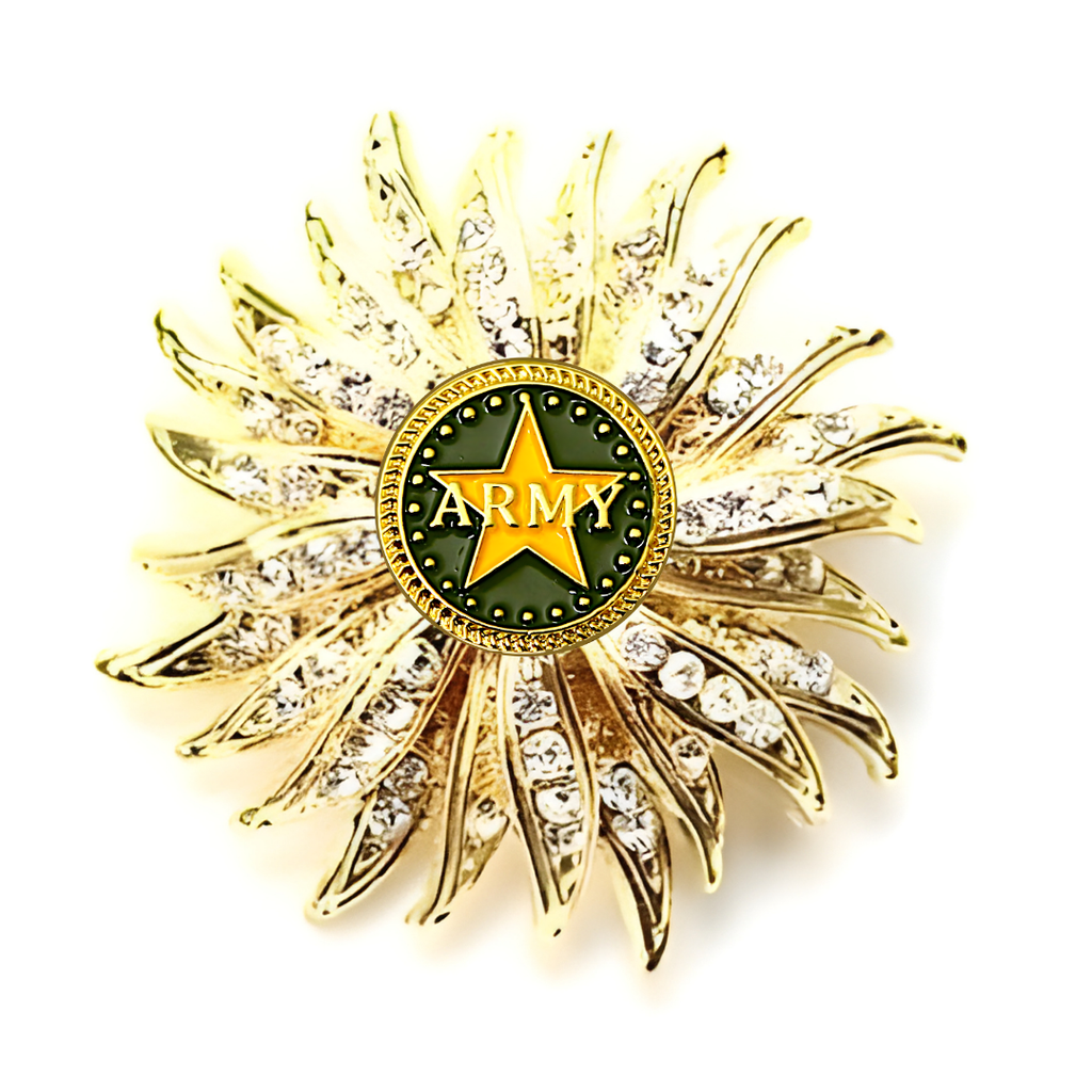 Army Brooch 15O