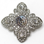 Coast Guard Silver Signature Brooch 21E