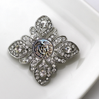 Coast Guard Silver Signature Brooch 21E