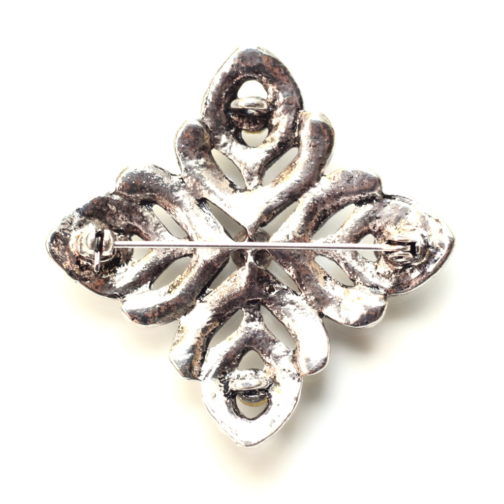 Coast Guard Silver Signature Brooch 21E