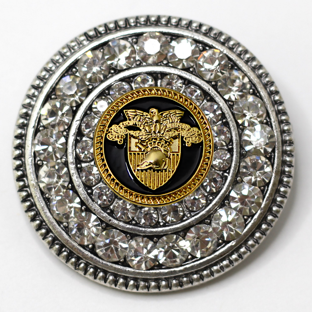 West Point Signature Enamel Brooch 9E