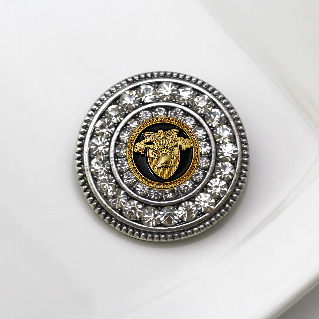 West Point Signature Enamel Brooch 9E