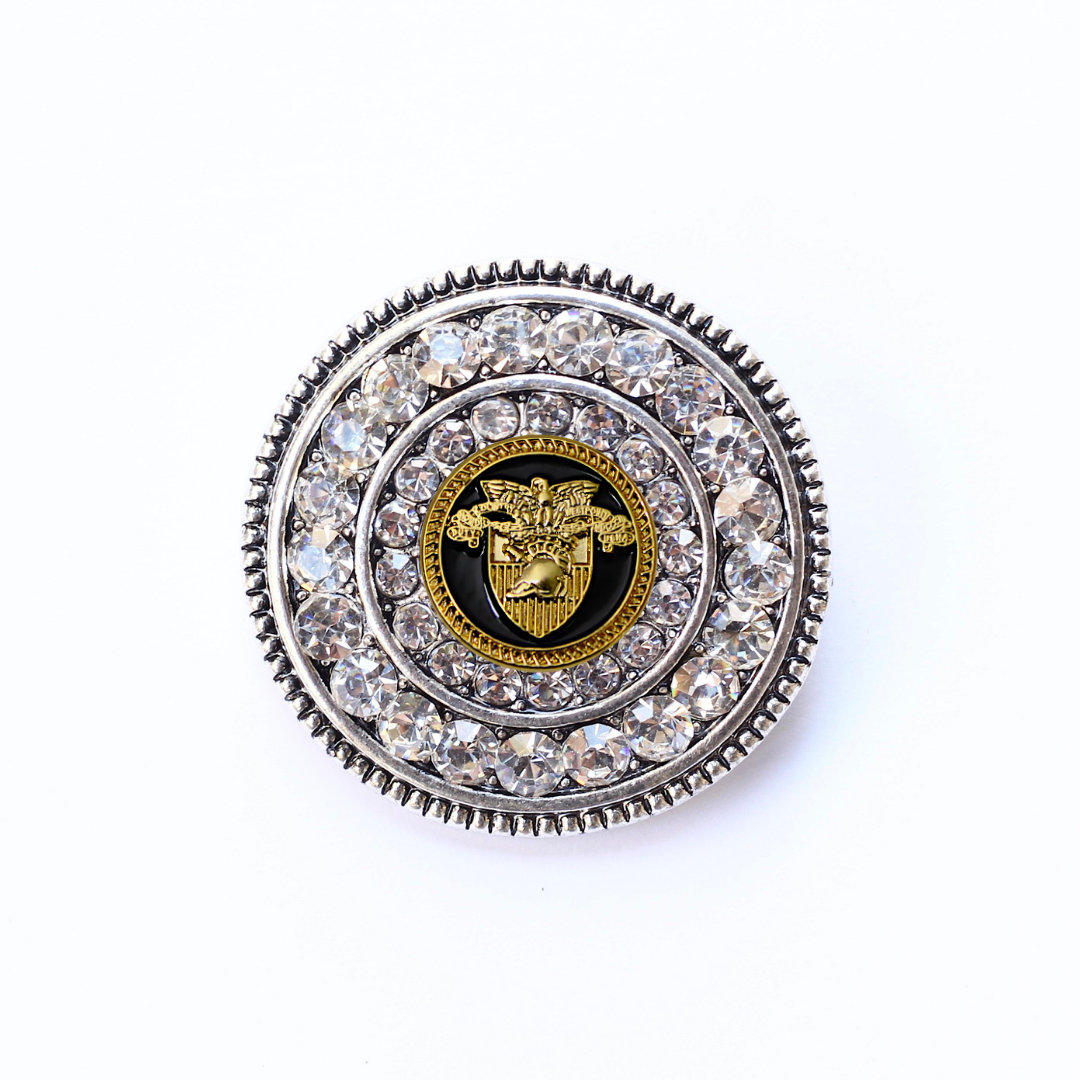 West Point Signature Enamel Brooch 9E