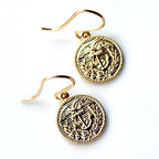 Signature Gold Coast Guard French Wire Earrings