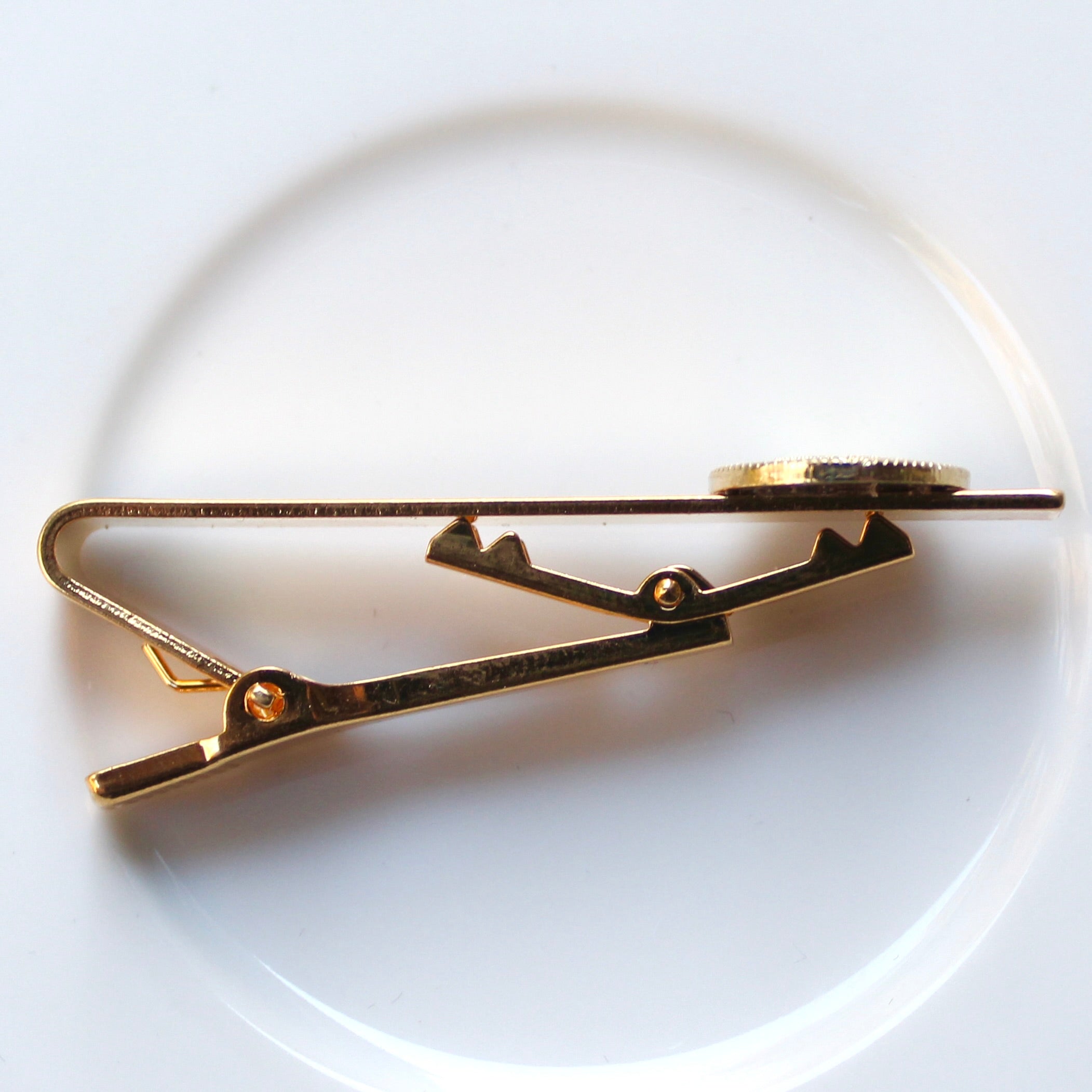 Signature Marines Gold Tie Bar