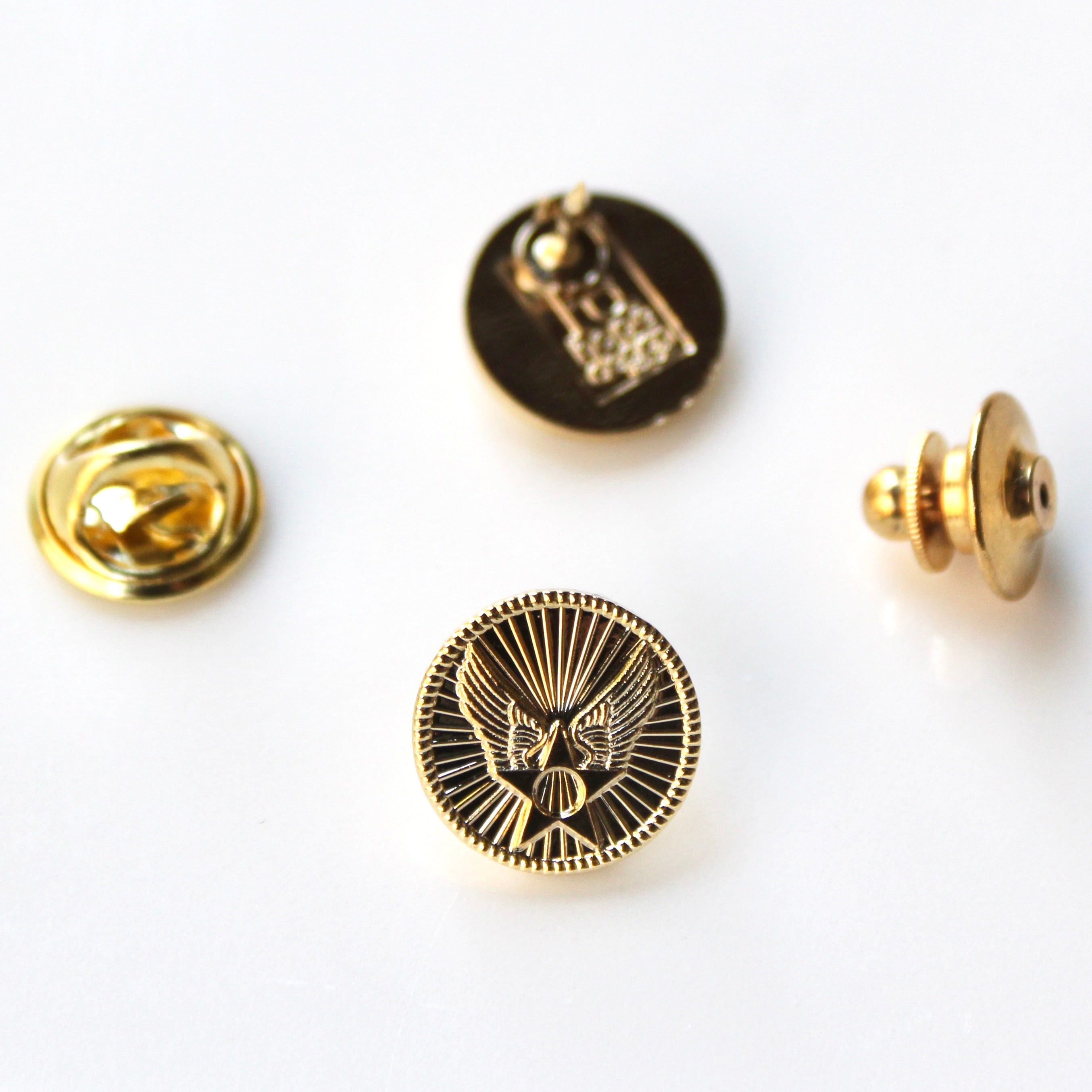 Signature Gold Air Force Lapel Pin