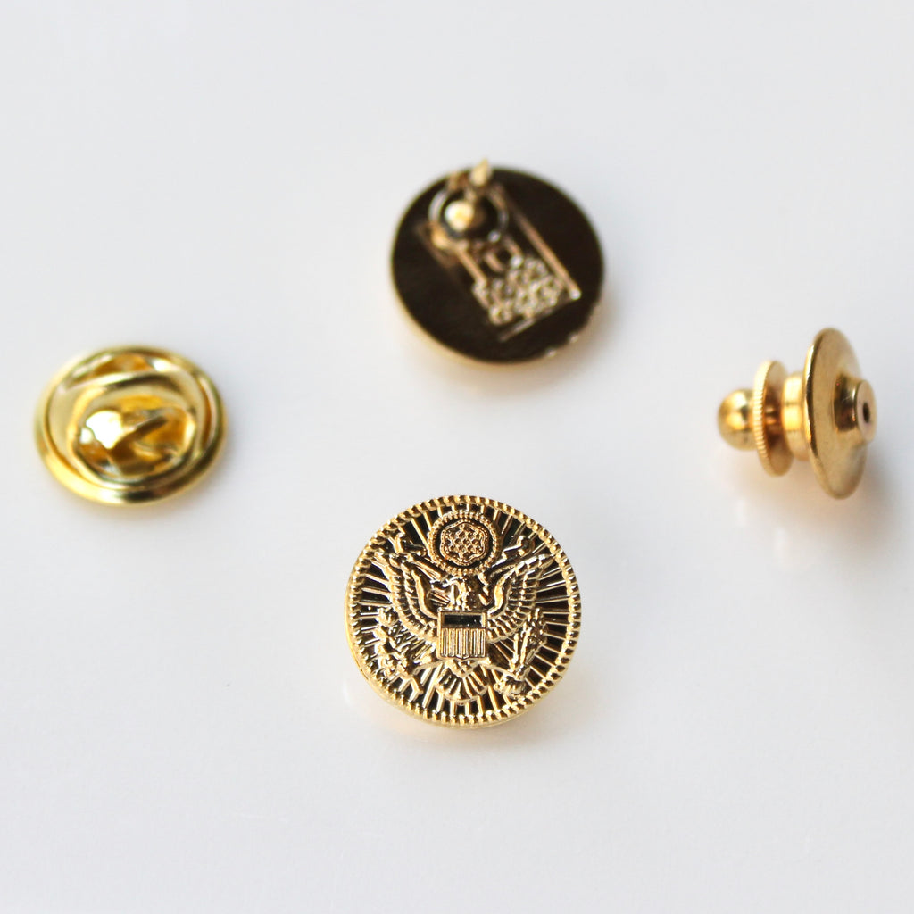 Signature Gold Army Lapel Pin