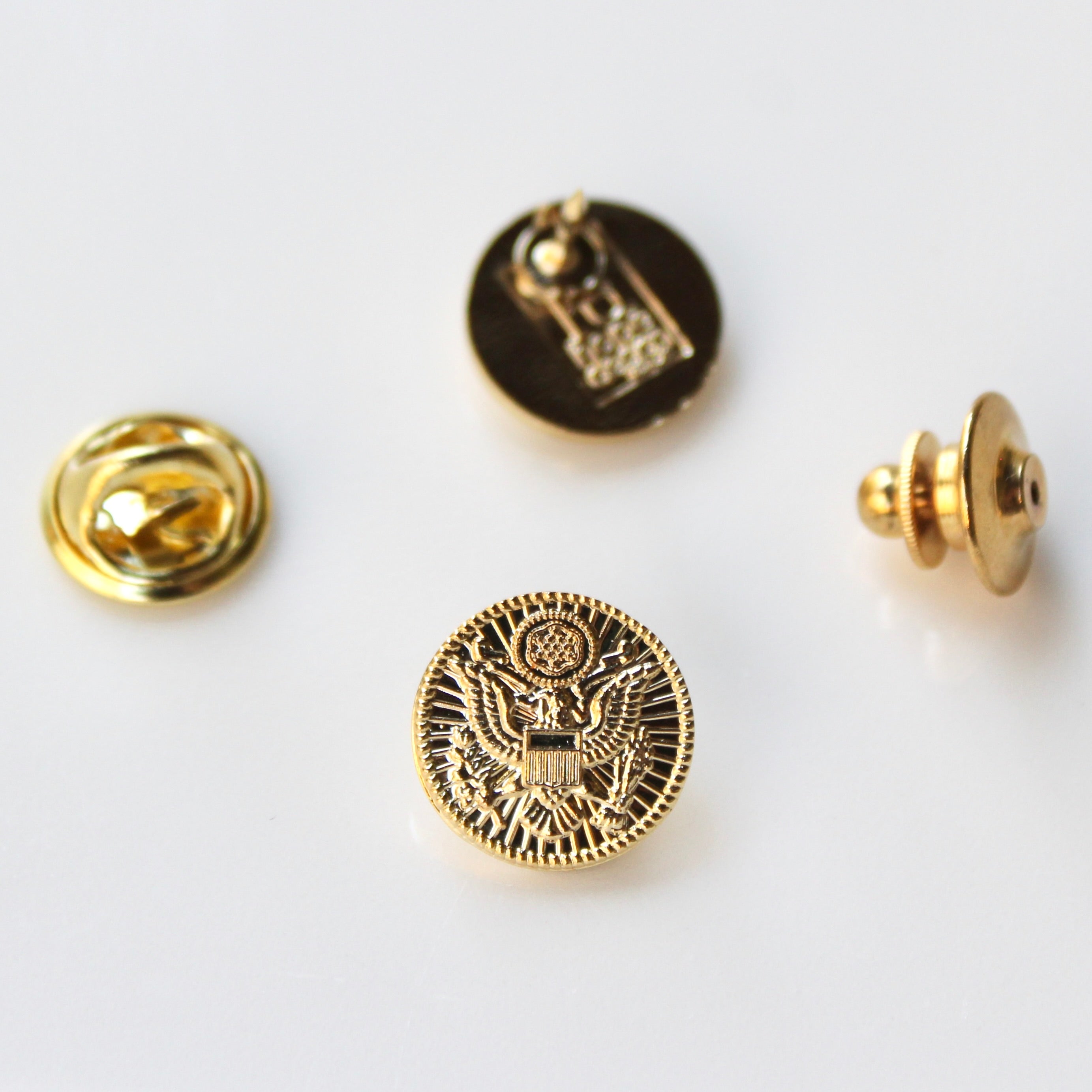 Signature Gold Army Lapel Pin