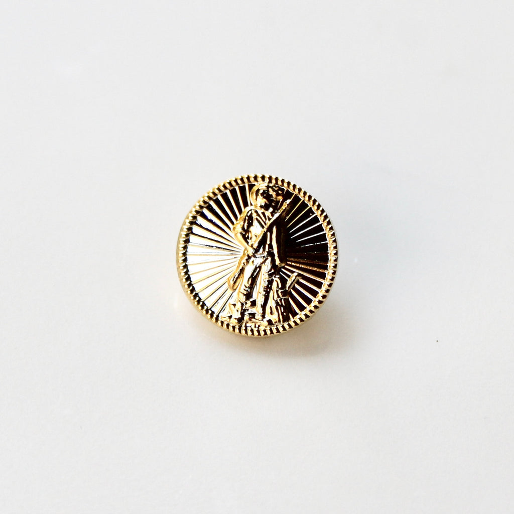 Signature Gold National Guard Lapel Pin