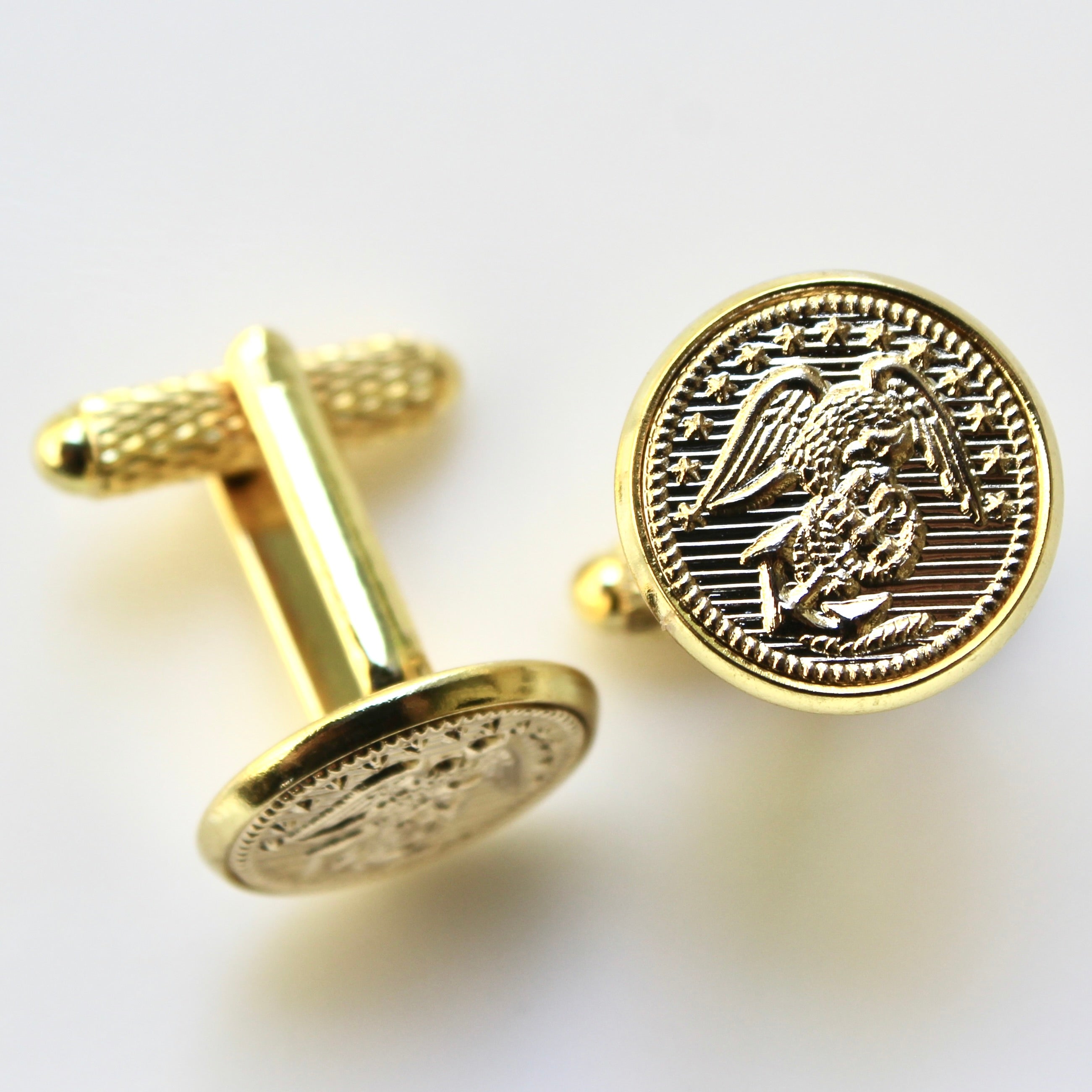 Signature Gold Marines Cufflinks