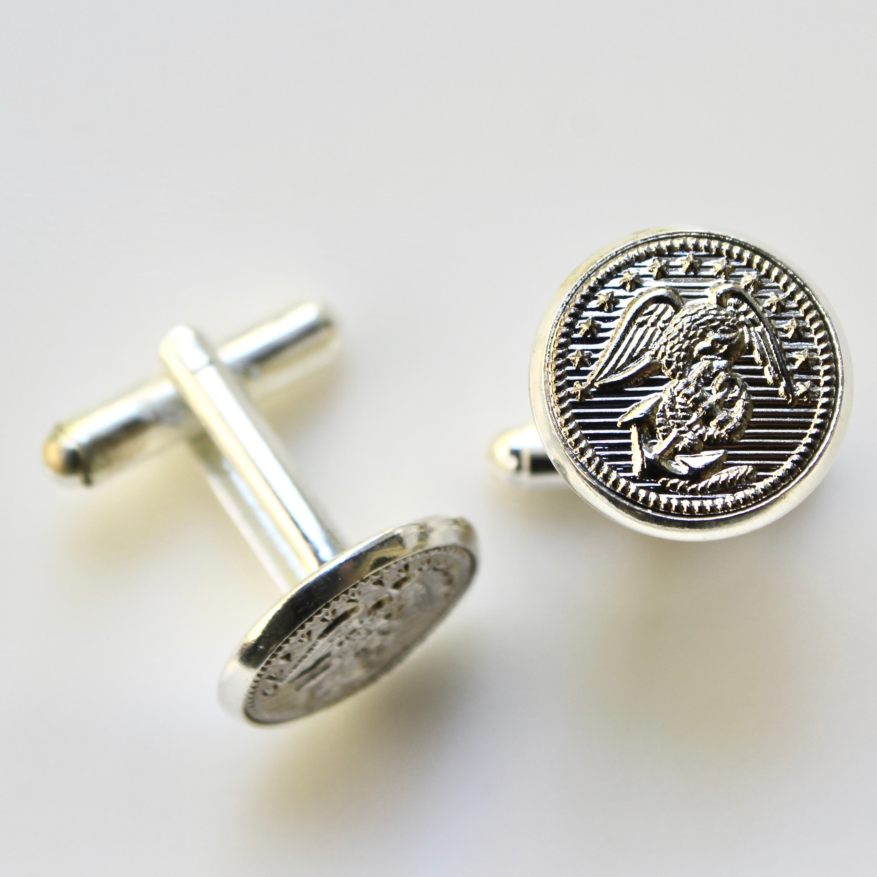 Signature Silver Marines Cufflinks