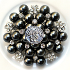 Marines Silver Signature Brooch 22G