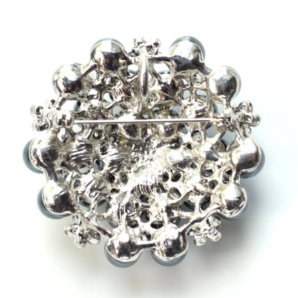Marines Silver Signature Brooch 22G