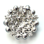 Marines Silver Signature Brooch 22G