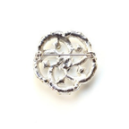 Marines Silver Signature Brooch 9F