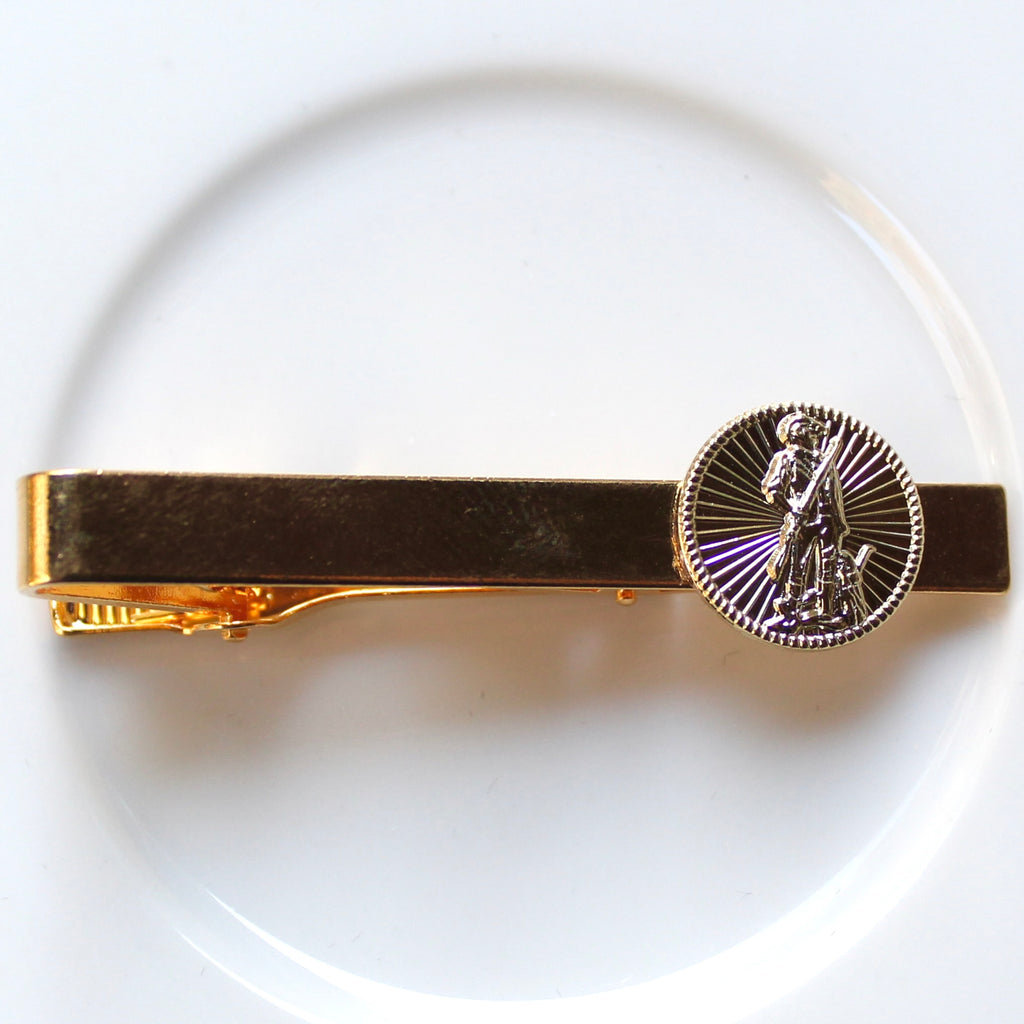 Signature National Guard Gold Tie Bar